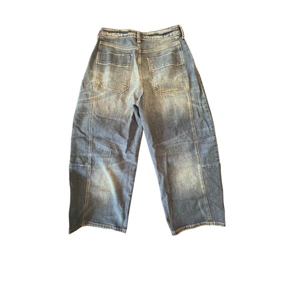 New w/tags Anthropology Pilcro Barrel Leg Kenna Mid Rise Heritage jean size 28 - Picture 10 of 12